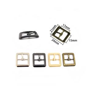 อุปกรณ์เสริมที่กําหนดเองหัวเข็มขัดพินโลหะสีทองเงา, หัวเข็มขัดพินสี่เหลี่ยม - Product Image 5