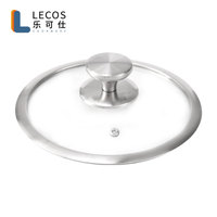 Promotion LECOS : Marmite à soupe et faitout noire personnalisée en acier inoxydable pour la cuisine domestique – Casseroles en promotion