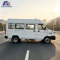 Moteur diesel SOFIM 2.5T de Chine, IVECO Turbo Daily Van, boîte manuelle 5 vitesses, toit haut, bus de passagers 5-9 places