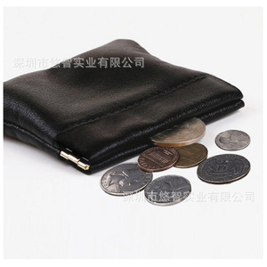 Unisex <b>coin</b> purse, earphone storage <b>bag</b>, PU leather short handbag, key pouch - Product Image 5