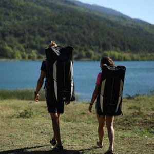 Barco inflable de 9 '4 "11' <span class=keywords><strong>para</strong></span> lancha rápida, barco catamarán inflable que se puede utilizar con motor - Product Image 4