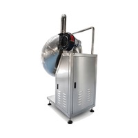 Automatische suikercoatingpanmachine voor snoep, chocolade, pinda's, tabletten, polijsten en drogen voor kleine voedingsfabrieken