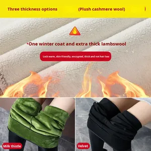 Pantaloni Skinny invernali in <span class=keywords><strong>pelle</strong></span> sintetica da donna collant foderati in pile dimagranti <span class=keywords><strong>Leggings</strong></span> impermeabili traspiranti antivento - Product Image 6