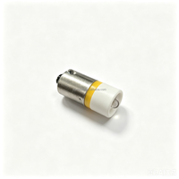Ampoule LED à baïonnette BA9S, interrupteur de style suisse AC/DC 12V à 240V avec voyant lumineux coloré, adaptée à diverses lumières de signalisation