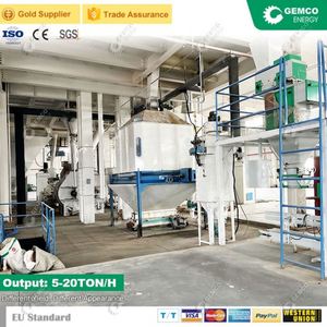 Dây chuyền sản xuất thức ăn gia súc hay ổn định để chế biến lúa trang trại sử dụng nhà máy thức ăn chăn nuôi - Product Image 2