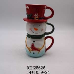Pas cher noël tasse à café en céramique tasse à café avec poignée - Product Image 5