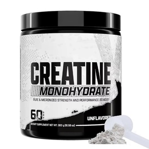 OEM 300g Pure Micronized <b>Creatine</b> <b>Monohydrate</b> Powder Unflavored for Muscle Growth Men Sports Nutrition Muscle Growth Supplement - Product Image 1