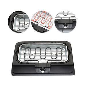 شواية محمولة سهلة التنظيف. شواية كهربائية تعمل بدون دخان. - Product Image 2