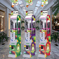 Mini machine à griffes d'arcade à pièces Machines à grue en peluche Distributeur automatique de grue jouet pour petites collations Garantie 1 an