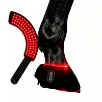 Bottes de thérapie par lumière rouge LED avec batterie intégrée pour les sabots des chevaux, coussinets de thérapie par lumière infrarouge pour les sabots de chevaux