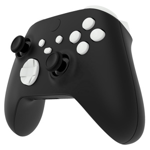 Accessoires de jeu de remplacement EXtremeRate Blancs sans inscription personnalisée Ensemble complet de boutons pour manette Xbox Series X S - Product Image 3