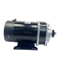 600W 36V/48V DC Motor DC Brushed Permanent Magnet Gear untuk Sepeda Listrik/Sepeda Roda Tiga/Skuter/Motor Perahu/Kipas MY1120ZXF