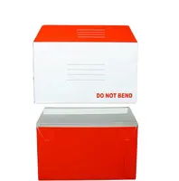 B4 B5 B6硬いアイボリーボード封筒を曲げないでくださいdhlパッキングリスト封筒を出荷するためのリサイクル封筒