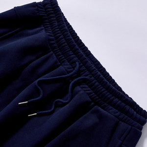 <span class=keywords><strong>Pantalones</strong></span> de chándal de forro polar grueso de cintura alta para <span class=keywords><strong>hombre</strong></span>, con cordón elástico en la cintura, <span class=keywords><strong>pantalones</strong></span> jogger de forro polar, ropa informal para estar en casa, logotipo personalizado - Product Image 3