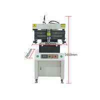 Imprimante de pâte à souder semi-automatique SMT pour PCB, technologie d'impression à écran, nouvelle imprimante de cartes, directement de l'usine