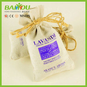 Venta al promocional fragancia natural colgante del coche flor seca <span class=keywords><strong>ropa</strong></span> lavanda fresca perfumada bolsita - Product Image 1