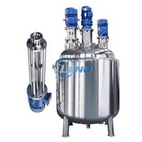 Machine d'extraction d'huile de CBD d'homogénéisateur émulsifiant ultrasonique à réservoir en verre unique