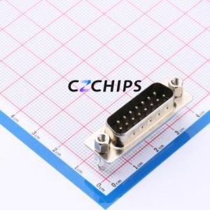 X0215WT7B5 D-Sub/VGA Connector Through hole Component (THT) Connector Standard D-Sub Male 15P Through Hole - Product Image 1