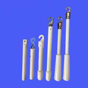 Акриловая прозрачная пластиковая ручка-стержень для рулонных штор и жалюзи «Зебра» для французских окон, прочная, экологичная - Product Image 4