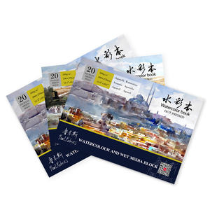 Papier à dessin et à peinture à l'eau de haute qualité, personnalisé, A3, A4, A5, 300g, pour enfants, professionnel, bloc A4 - Product Image 1