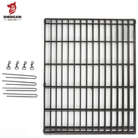 Corralito para mascotas, 8 paneles de Metal para interiores y exteriores, plegable, portátil, para ejercicio Animal, valla para perro