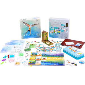Jeu de société Wavelength, impression couleur, éducatif pour les jeunes de 15 à 35 ans, boîte en carton, matériau en papier - Product Image 3