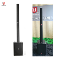 Sistema de Columnas de Sonido Profesional, Subwoofer, Altavoz Portátil, Amplificador de Potencia, Equipo de Audio T.I Pro Audio CE21 Line