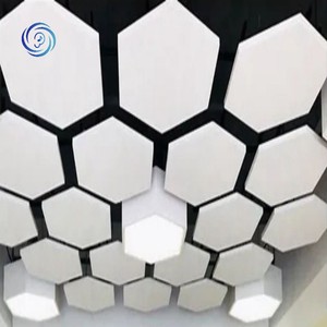 Panneaux acoustiques en fibre <span class=keywords><strong>de</strong></span> <span class=keywords><strong>verre</strong></span> pour usine, panneaux <span class=keywords><strong>de</strong></span> suspension pour plafond en <span class=keywords><strong>verre</strong></span>, optimisation acoustique, dalles, panneaux nuage - Product Image 5