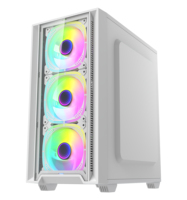 Oem Atx de haute qualité avec ventilateur d'alimentation panneau frontal en verre émaillé ARGB micro gaming Computer gamer Case