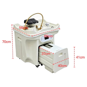<span class=keywords><strong>Bac</strong></span> de lavage capillaire léger, pliable et portable, pour salon, usage domestique et personnes âgées alitées - Product Image 4