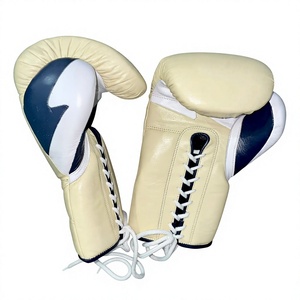 Guantes de Boxeo Personalizados Unisex Fly Sanda, de Cuero Genuino, con Cordones, Correa de Muñeca Ajustable, Agarre Antideslizante, Transpirables, para Boxeo Completo - Product Image 5