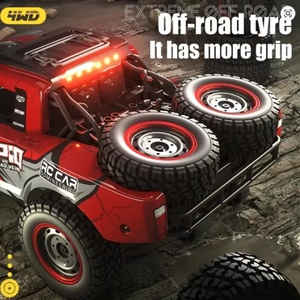 JJRC Q130 1:16 70KM/H 4WD Voiture RC 4 canaux à moteur brushless, Monster Truck de drift haute vitesse, portée de 120m avec télécommande - Product Image 6