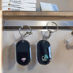 125kHz RFID Visitenkarte NFC Schlüsselanhänger Epoxy Wasserdicht Schwarz Blau TK4100 Chip Schlüsselanhänger Tap-Karte - Product Image 3