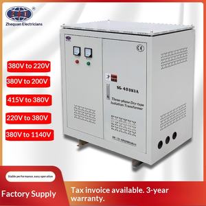 Transformador de Aislamiento Trifásico de Frecuencia Variable, Tipo Seco, 380V a 220V 480V 440V 150KW/100KVA, Doble Devanado - Product Image 4
