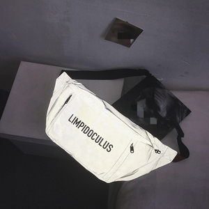 Riñonera deportiva reflectante grande personalizada con correa ajustable para motocicletas - Product Image 2