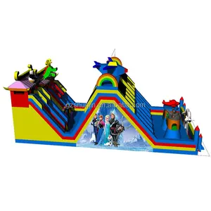 Biggest Bounce House Inflatable Theme Park Inflatable Bouncy Playground inflatable fun park America