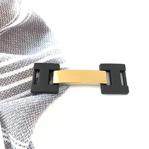 Venta al por Mayor de Fábrica: Sandalias para <span class=keywords><strong>Mujer</strong></span> con Hebilla de Cadena Metálica de Aleación de Zinc Ecológica, Accesorios para Calzado - Product Image 6