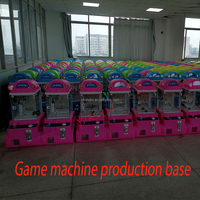 YIRUN Fabriqué Mini Grue à pièces Jouet Simulateur de Griffe pour Amusement Amusant pour Enfants en Métal et Plastique