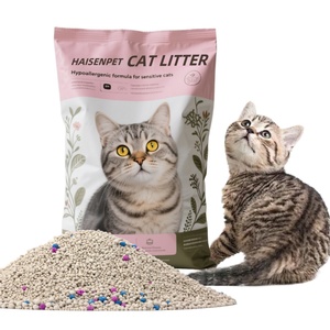 OEM ODM Factory Wholesale Free Samples Odor Control Ball Shape Bentonite <b>Cat</b> <b>Litter</b> Sand for <b>Cat</b> - Product Image 1