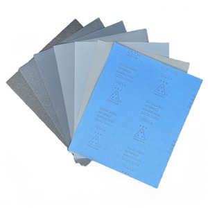 2023 Atacado Abrasivo Polishinh Grit Eco Amigável Quadrado Folha De Papel De Areia De Óxido De Alumínio Para Madeira - Product Image 1