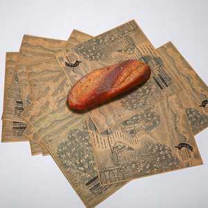 Papel Antigrasa Estilo Americano, Papel Absorbente de Aceite para Papas Fritas, Snacks, Hamburguesas, Sándwiches, Pizza - Product Image 3