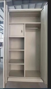 Chambre à coucher Armoire en métal <span class=keywords><strong>2</strong></span> portes coulissantes armoire almirah - Product Image 5