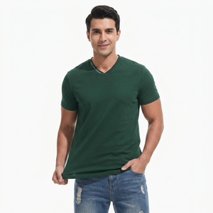 T-shirt personnalisé épais et surdimensionné à épaules tombantes pour homme - Product Image 1