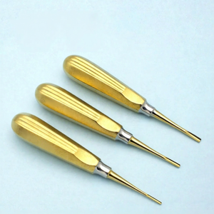 Élévateurs radiculaires Coupland dentaires 2026, 2 mm, 3 mm, 4 mm, pointe plate droite, instrument de chirurgie d'extraction dentaire - Product Image 1