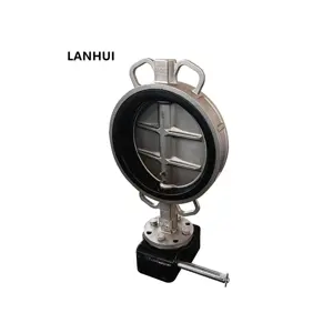 High Quality Butterfly Valve 8 Inch Flange Pn16 4 Inch Cast Steel Wafer Butterfly Valve