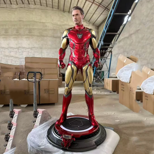 Vente en gros d'usine : Statue Iron Man en fibre de verre, <span class=keywords><strong>moule</strong></span> en résine, figurine Marvel Iron Man Mk85 Mk7 pour la décoration cinématographique - Product Image 3