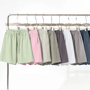 Hot bán phong cách chất lượng cao yếu tố cần thiết quần short phản quang pháp terry cotton quần short người đàn ông tùy chỉnh trống quần short