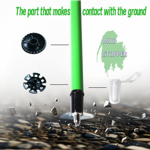 Poste plegable en Z <span class=keywords><strong>de</strong></span> fibra <span class=keywords><strong>de</strong></span> carbono T800, Punta ultraligera <span class=keywords><strong>de</strong></span> carburo <span class=keywords><strong>de</strong></span> tungsteno, bloqueo rápido, 5 secciones, <span class=keywords><strong>Trail</strong></span> Running/senderismo, venta al por mayor - Product Image 5