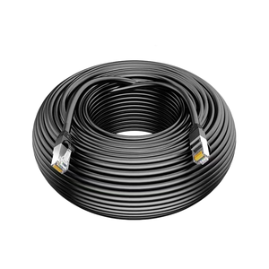 Câble de raccordement réseau Kneysum, prix de gros usine, 40 <span class=keywords><strong>m</strong></span>, CAT6a, haute conductivité, aluminium massif, G652D, résistant aux intempéries - Product Image 1