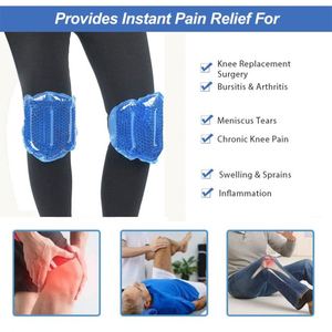 OEM/ODM Paquete de gel frío/caliente reutilizable de PVC con cuentas de gel para rodilla, Clase I, para alivio del dolor y fisioterapia, Shandong - Product Image 3